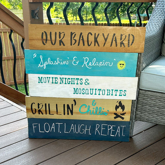 DIY Custom Outdoor Sign
