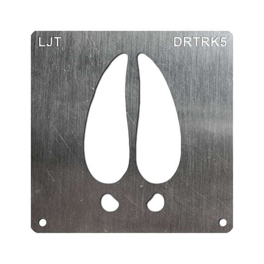 BurnStencil® - Deer Track