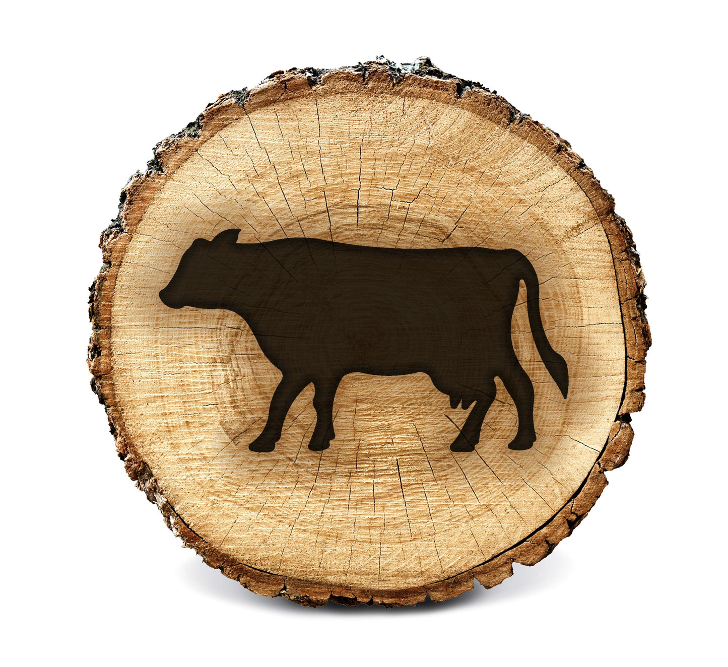 BurnStencil® - Cow (Side Profile)